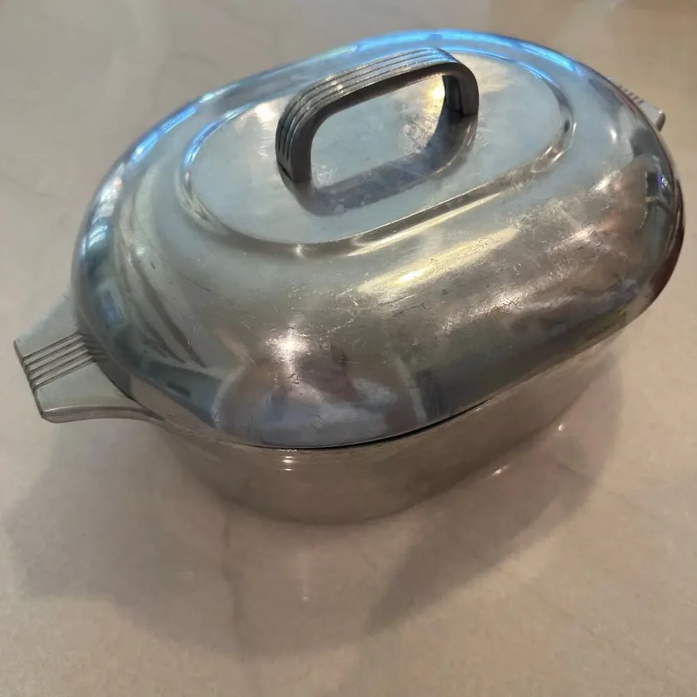 Vintage GHC Magnalite 4265 Cast Auminum Roaster Dutch Oven 8QT Made in the USA - Picture 1 of 12
